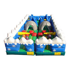 Happy Jump Inflatable Bouncers 5'H The Icy Play Yards Obstacle Game by Happy Jump 781880269069 XL8155 5'H The Icy Play Yards Obstacle Game by Happy Jump SKU XL8155