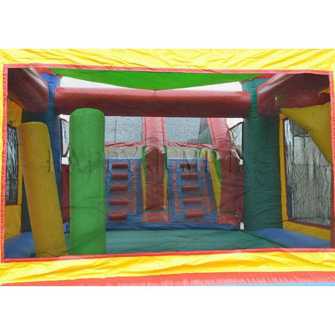 Happy Jump Inflatable Bouncers 5 in 1 Super Combo Double Lane by Happy Jump 781880271208 CO2181 5 in 1 Super Combo Double Lane by Happy Jump SKU# CO2181