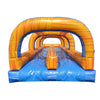Image of Happy Jump Inflatable Bouncers 8'H Marble Slip & Slide Double Lane w Pool by Happy Jump 781880266341 WS4305 8'H Slip and Slide - Double Lane w Pool by Happy Jump SKU# WS4303