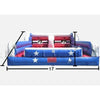 Image of Happy Jump Inflatable Bouncers 9'H Bungee and Joust Combo - Patriotic by Happy Jump 781880213390 IG5312 9'H Bungee and Joust Combo - Patriotic by Happy Jump SKU# IG5312
