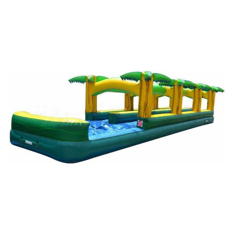 Happy Jump Inflatable Bouncers 9'H Hawaiian Slip & Slide Double Lane w Pool by Happy Jump 781880279372 WS4313 9'H Hawaiian Slip & Slide Double Lane w Pool by Happy Jump SKU WS4313