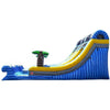 Image of Happy Jump Inflatable Bouncers Blazer Wave (18' Water Slide) by Happy Jump WS4160 22'H Blue Splash Water Slide by Happy Jump SKU# WS8722
