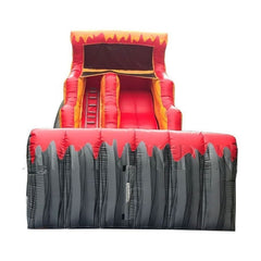 Lava Rush (18' Double Drop Wet & Dry) by Happy Jump