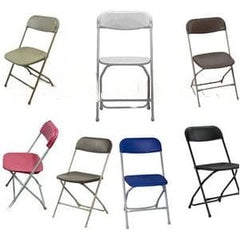 Happy Jump Inflatable Bouncers Plastic Folding Chair by Happy Jump 781880290261 AC9200 Plastic Folding Chair by Happy Jump SKU#AC9200