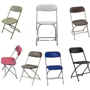 Happy Jump Inflatable Bouncers Plastic Folding Chair by Happy Jump 781880290261 AC9200 Plastic Folding Chair by Happy Jump SKU#AC9200