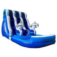Happy Jump Inflatable Bouncers The Malibu (18' Double Lane) by Happy Jump WS4185 Oceana (15' Double Lane) by Happy Jump SKU# WS4180