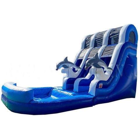 Happy Jump Inflatable Bouncers The Malibu (18' Double Lane) by Happy Jump WS4185 Oceana (15' Double Lane) by Happy Jump SKU# WS4180
