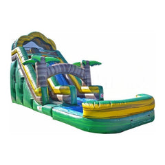 Happy Jump Inflatable Bouncers Tropical Surf (18' Water Slide) by Happy Jump 781880279259 WS4131 Tropical Surf (18' Water Slide) by Happy Jump SKU# WS4131