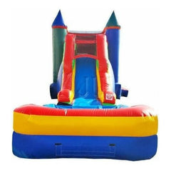 14'H 5in1 Super Combo PLUS (Pool + Stopper) by Happy Jump