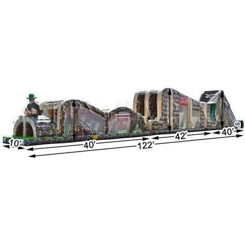 Happy Jump Water Parks & Slides 12'H Extreme Rush Z-Rider Combo Camo by Happy Jump 781880248170 IG5200 12'H Extreme Rush Z-Rider Combo Camo by Happy Jump SKU#IG5200