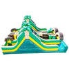 Image of Happy Jump Water Parks & Slides 14'H Tropical Dual Lap Obstacle Challenge by Happy Jump 781880252511 IG5207 14'H Tropical Dual Lap Obstacle Challenge by Happy Jump SKU#IG5207