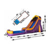 Image of Happy Jump Water Parks & Slides 20'H Purple Bay Water Slide by Happy Jump 781880279655 WS4166 20'H Purple Bay Water Slide by Happy Jump SKU# WS4166