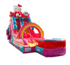 Image of Hello Kitty® 15' Inflatable Water Slide with Blower by POGO Bounce House