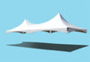 Image of 20' x 30' High Peak Frame Top Only - White