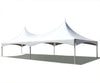 Image of 20' x 40' Premium Twin Tube High Peak Frame Party Tent - White