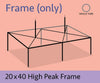 Image of 20' x 40' High Peak Canopy Tent Frame Only