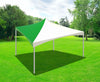 Image of 20' x 20' Premium High Peak Frame Party Tent - Green Solid