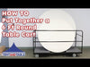 Image of 6Ft Folding Table Cart for Round and Rectangle Tables