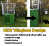 Image of Save on Hunter Green Portable Dunking Booth with New Wingless Design Dunk Tank
