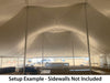 Image of 60' x 120' Premium Sectional Canopy Pole Party Tent - White