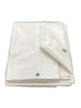 Image of 15' x 15' Heavy Duty Waterproof PVC Vinyl Tarp - White