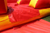 Image of 18' Tall Lava Wave Wet/Dry Inflatable Slide with Blower and Detachable Pool
