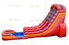 Image of 20 Fiery Rouge Double Lane Slide with Pool
