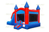 Image of 15'H Blue Double Lane Combo Dry by Jungle Jumps