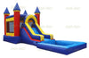 Image of Blue & Red Combo with Pool by Jungle Jumps