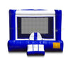 Image of Inflatable Bounce Houses Blue & White Moonwalk is an inflatable bounce house for sale and customization options available, Buy yours today.
