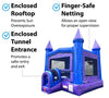 Image of Purple Marble Modular Bounce House with Blower