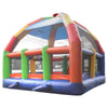 Image of 22' x 22' Big Bubba Giant Rainbow Bounce House with Blower