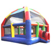 Image of 22' x 22' Big Bubba Giant Rainbow Bounce House with Blower