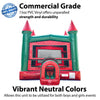 Image of Red Marble Modular Bounce House with Blower