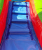 Image of Kids Modern Rainbow Water Slide Bounce House Combo with Blower
