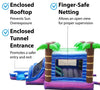 Image of Kids Tropical Water Slide Bounce House Combo with Blower