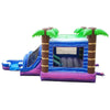 Image of Kids Tropical Water Slide Bounce House Combo with Blower