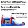 Image of Bald Eagle Double Water Slide Bounce House with Blower