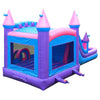 Image of Sale on Mega Pink Bouncy Castle Inflatable Water Slide Bounce House Combo with Blower