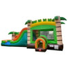 Image of Mega Tropical Water Slide Bounce House Combo with Blower
