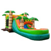 Image of Mega Tropical Water Slide Bounce House Combo with Blower