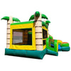 Image of Modular Tropical Water Slide Bounce House Combo with Blower