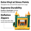 Image of Yellow Marble Modular Bounce House with Blower