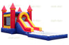 Image of Wet and Dry Combos for sale. Cheerful Castle Combo n Pool is an inflatable bouncy house combo and customization options available.