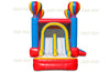 Image of 15' H Rainbow Double Lane Balloon Combo by Jungle Jumps