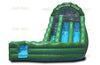 Image of 18'H Emerald Rippling Tide Slide Splash Pool by Jungle Jumps