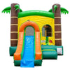 Image of Rental Lite Tropical Bounce House Slide Combo with Non-Removable Pool