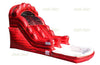 Image of 14'H Wave Red Black Marble w Pool