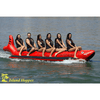 Image of Island Hopper Banana boat 6 Passenger Red Shark "Elite Class" Banana Boat Heavy Commercial by Island Hopper 898698001757 RSPVC-6 6 Passenger Red Shark "Elite Class" Banana Boat Heavy Commercial
