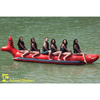 Image of Island Hopper Banana boat 6 Passenger Red Shark "Elite Class" Banana Boat Heavy Commercial by Island Hopper 898698001757 RSPVC-6 6 Passenger Red Shark "Elite Class" Banana Boat Heavy Commercial